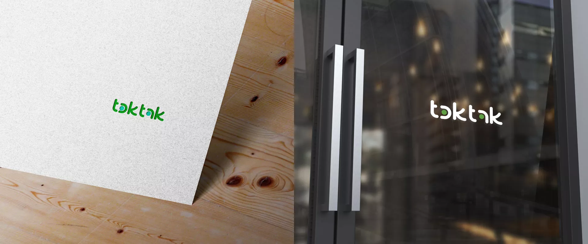 Разработка логотипа компании «Ток-Так» в Всеволожске