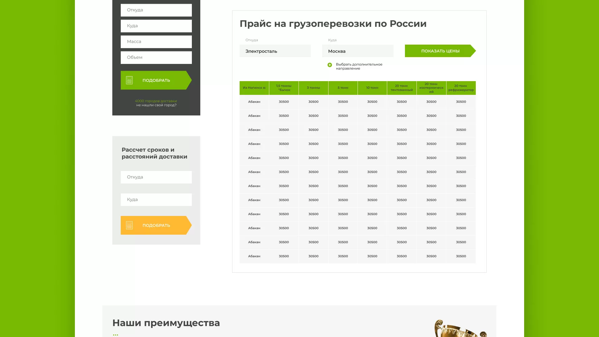 Разработка логотипа и сайта компании «Инком-Логистика» в Всеволожске