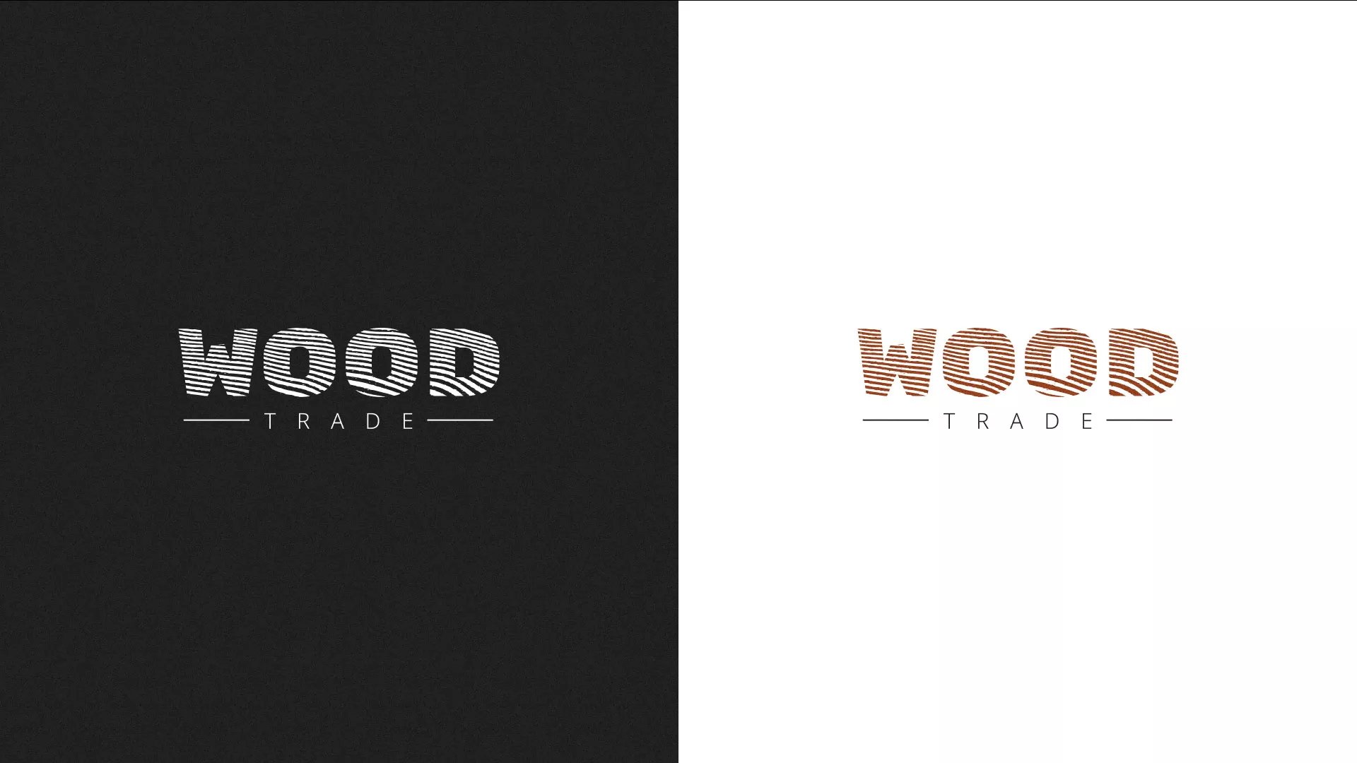 Разработка логотипа для компании «Wood Trade» в Всеволожске